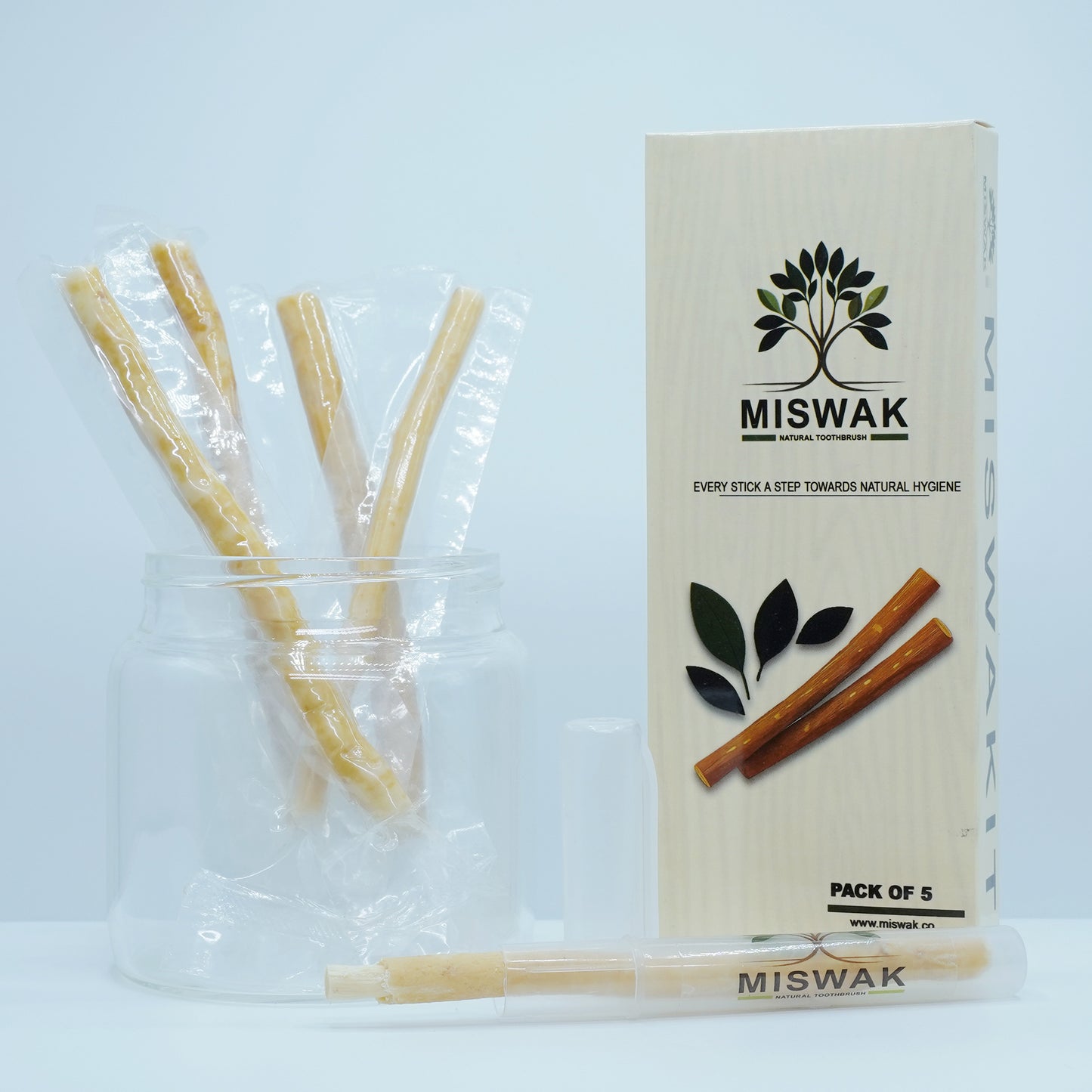 MISWAK πΏ PureMiswak β 100% Natural Miswak (Pack of 5)