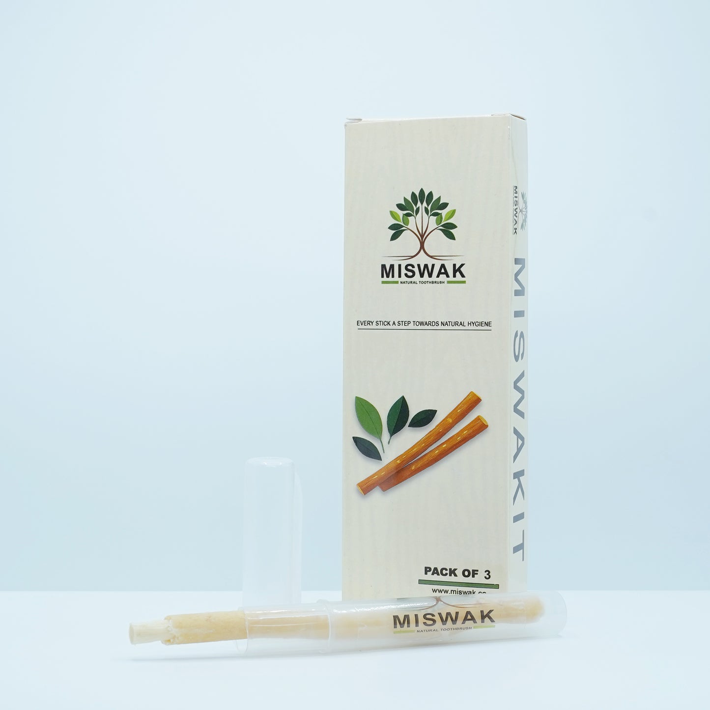 MISWAK πΏ PureMiswak β 100% Natural Miswak (Pack of 3)