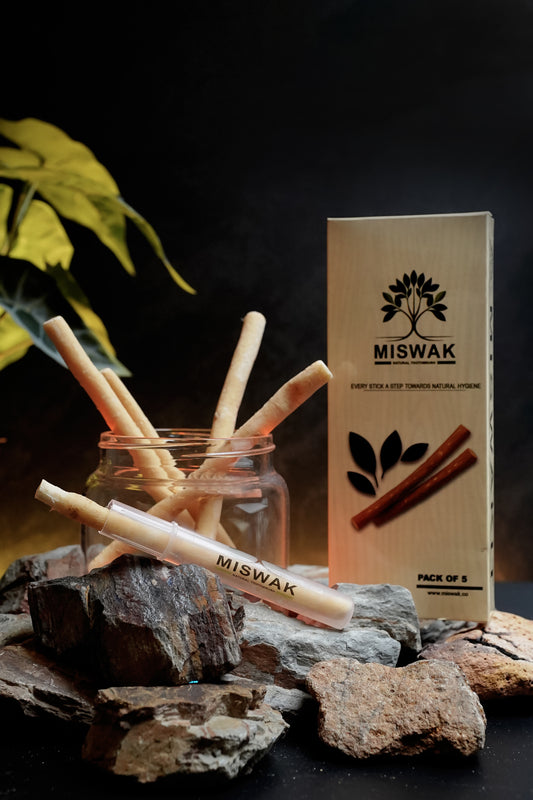 MISWAK 🌿 PureMiswak – 100% Natural Miswak (Pack of 5)